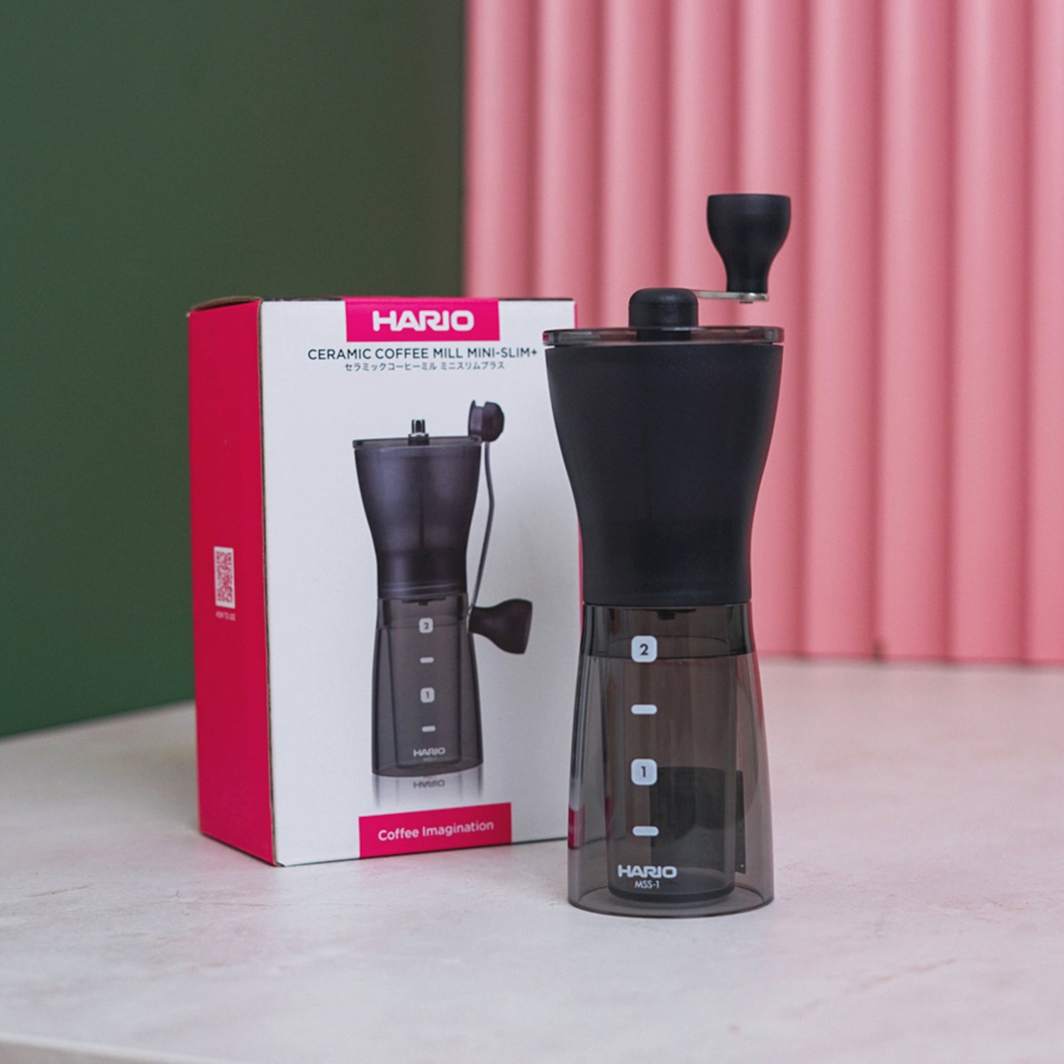 Hario Mini Mill PLUS Ceramic Coffee Grinder – North Star Coffee