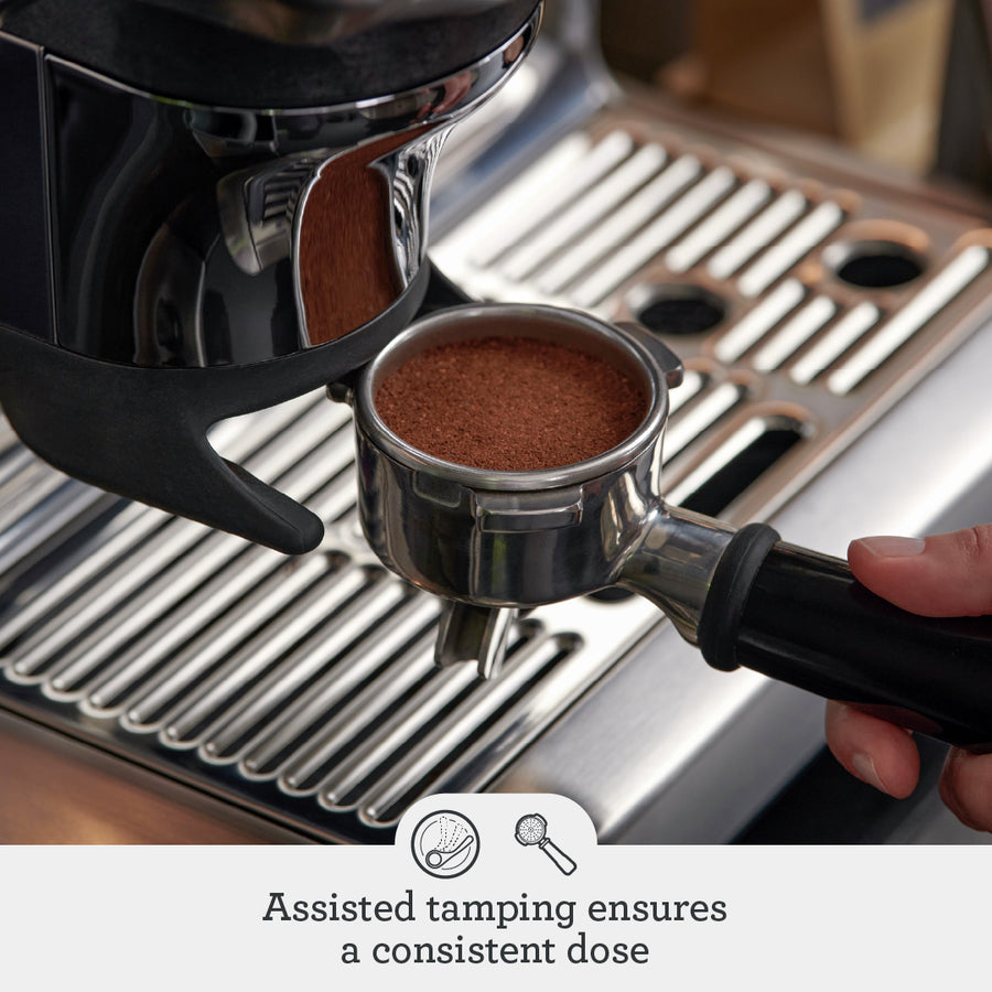 Sage the Barista Express™ Impress coffee machine - Stainless Steel