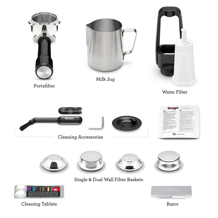 Sage the Barista Express™ Impress coffee machine - Stainless Steel