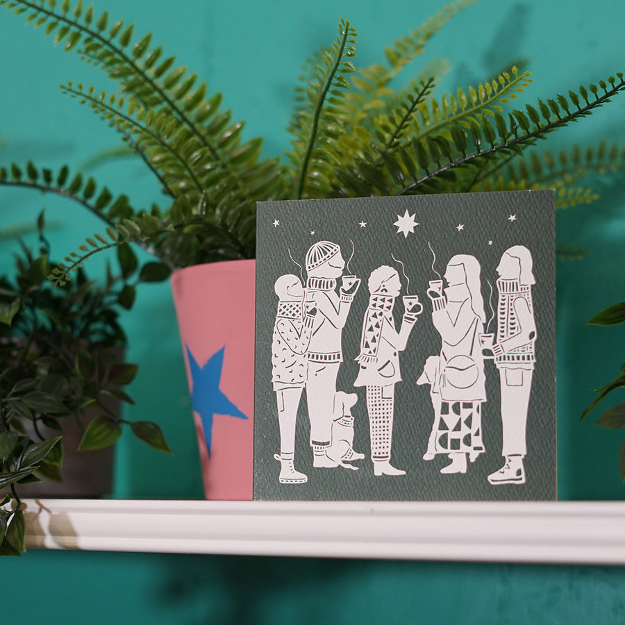 North Star Festive Card Pack of Six