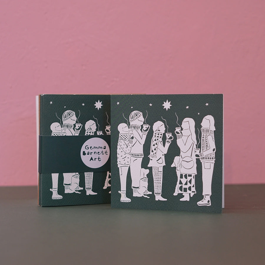 North Star Festive Card Pack of Six